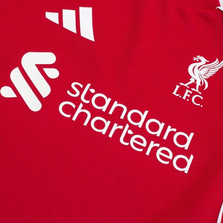 Liverpool Home Shirt 2025/26 Mini-Kit Kids-SoccerKits Hub | Buy Soccer Jerseys Online